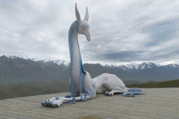 配资证券开户 艺术家助理景区打造IP 邱启敬艺术巡展落户昆仑山